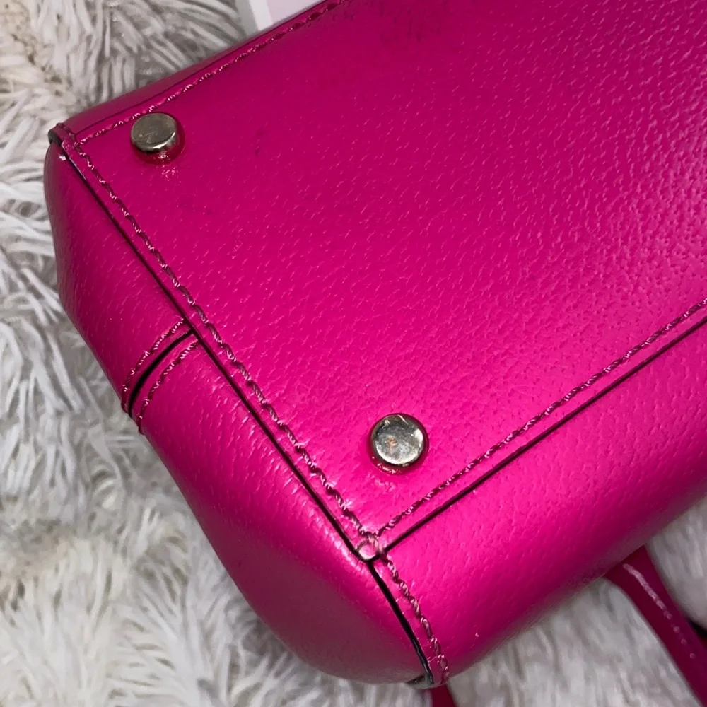 kate spade Hot Pink Leather Shoulder Bag